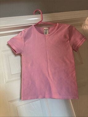 Pink Girls' Short Sleeve Tee -